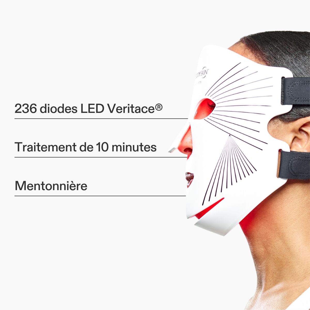 Masque LED Visage Rouge & Proche Infrarouge 830 nm | Neobody