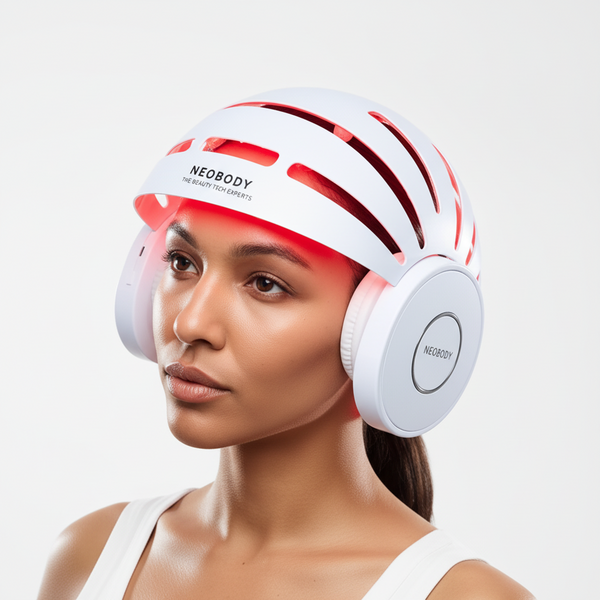 Casque LED Cheveux — Repousse capillaire par photobiomodulation