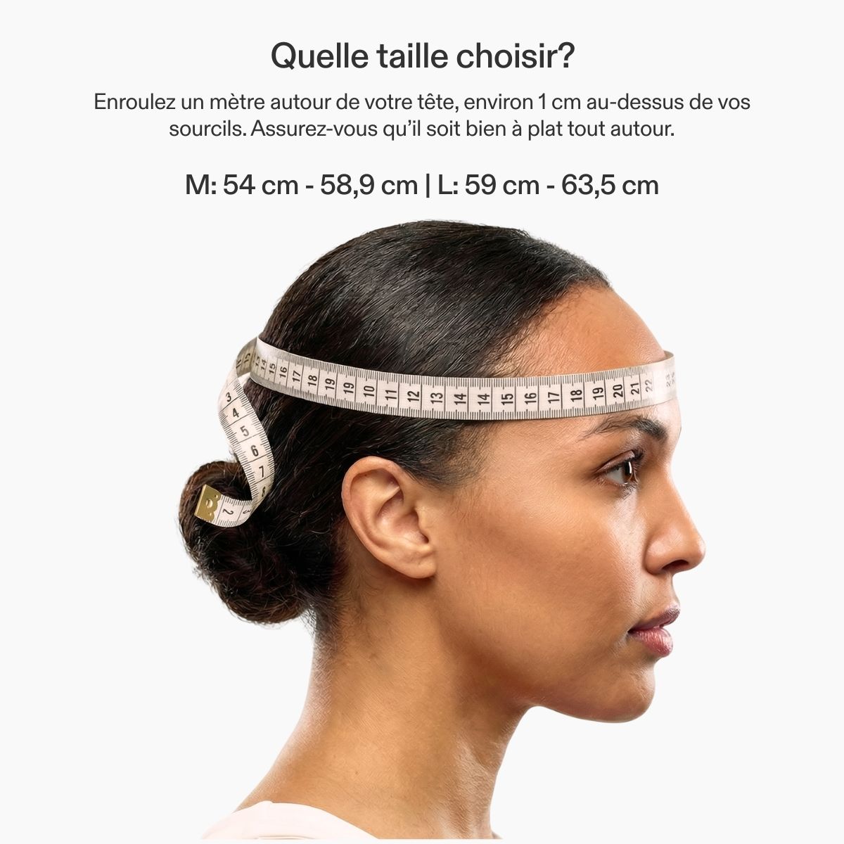 Neobody Casque LED repousse cheveux